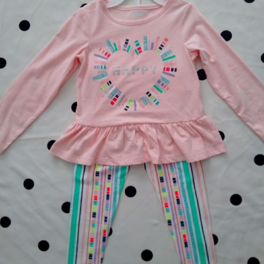 2 Piece Back to School 'Happy' Outfit